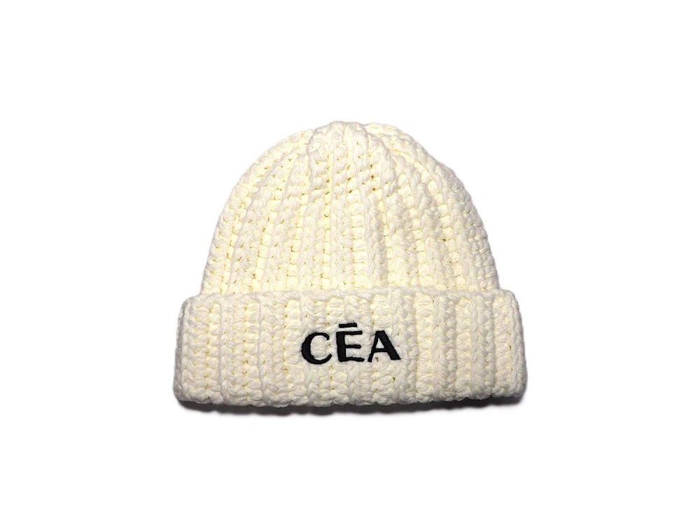"Polar" Hand-Knitted Beanie By CĒA