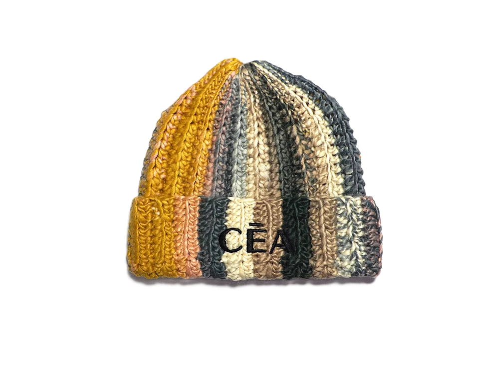 "Ok Cool" Hand-Knitted Beanie By CĒA